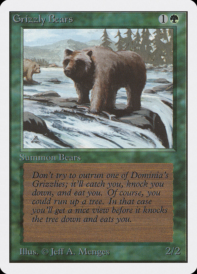 Grizzly Bears | Unlimited Edition | Star City Games