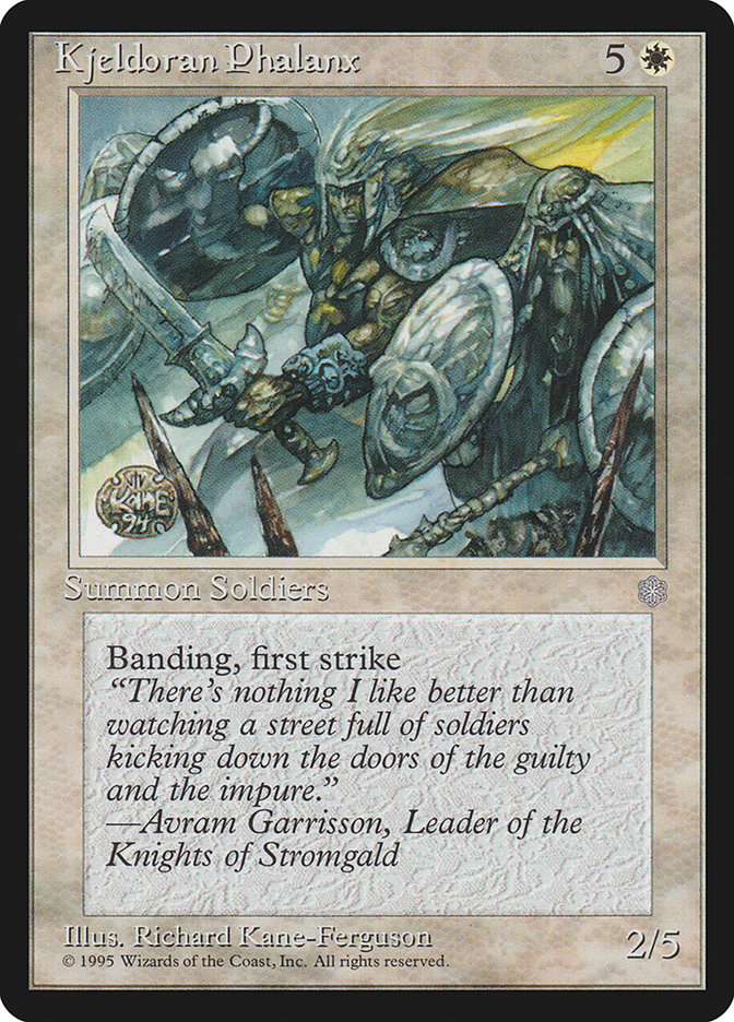 Kjeldoran Phalanx | Ice Age | Star City Games