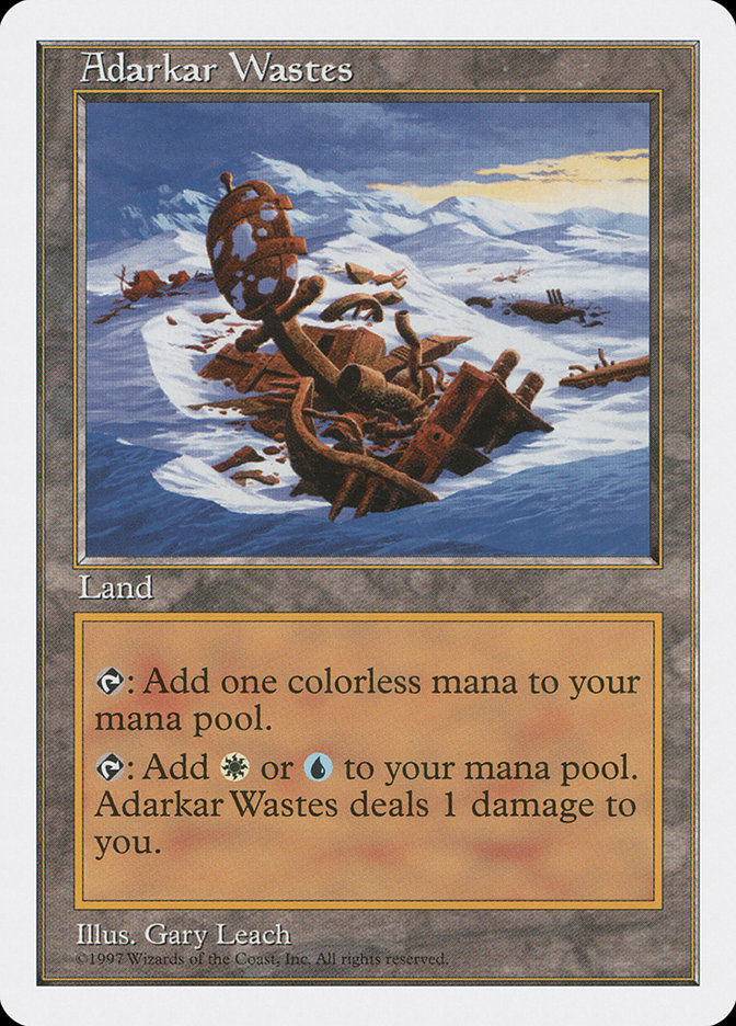 Adarkar Wastes | 5th Edition | Star City Games