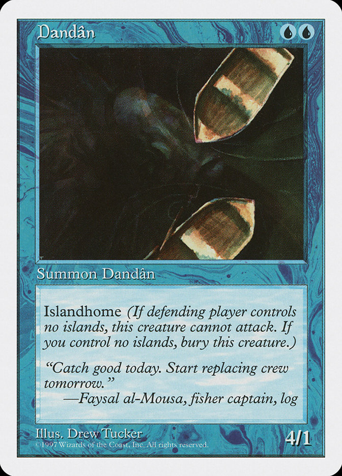 dandan mtg card Magic: the Gathering - Mint / near mint condition trading card MtG Time Spiral Timeshifted Dandan
