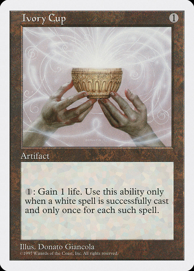 ラスト1枚  美品  MTG   Ivory Cup  象牙の杯 IvoryCup__45769.1648687596.jpg?c=2