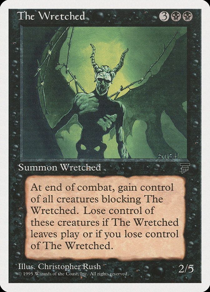 MTG　卑劣なる者/The Wretched　LEG レジェンド TheWretched__33053.1648836358.