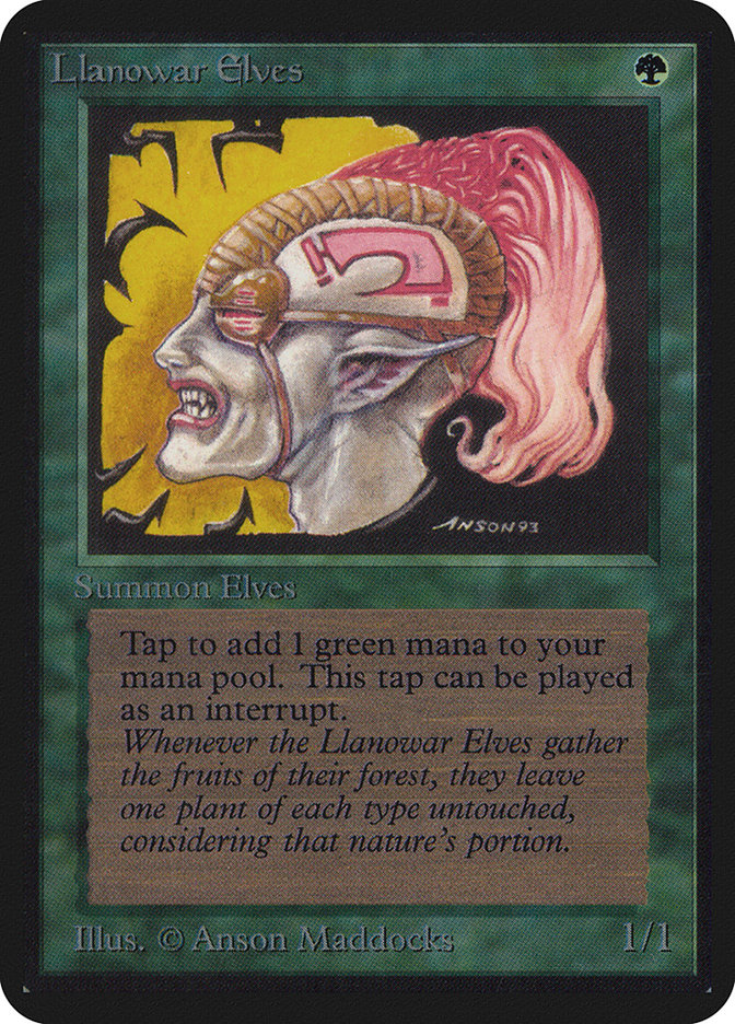 Llanowar Elves | Alpha | Star City Games