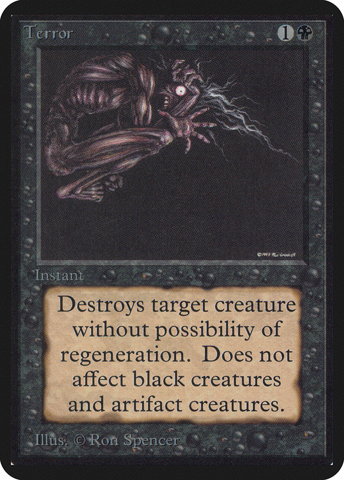 【MTG】恐怖(Terror) アルファ版 Terror | Alpha | Star City Games