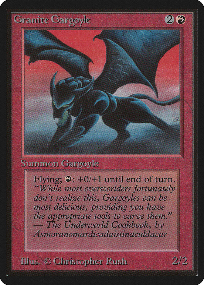 MTG　Granite Gargoyle 4枚セット GraniteGargoyle__87081.