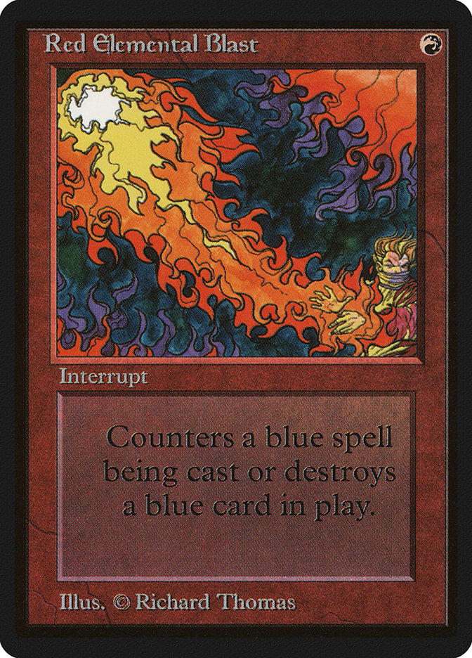 mtg Red Elemental Blast 赤霊破 ベータ Red Elemental Blast | Beta | Star City Games