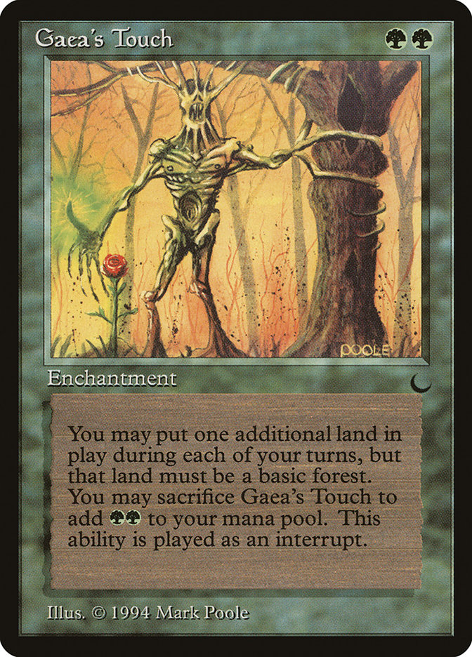 エラーカード Gaea's Touch Gaea's Touch | The Dark | Star City Games