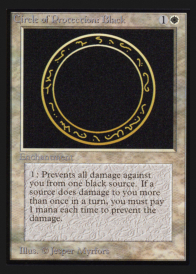 Circle of Protection: Black | Collectors' Edition | Star City Games