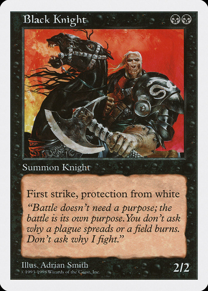 MTG Black Knight サマー エディション BGS9 BlackKnight__77323.1648655910.