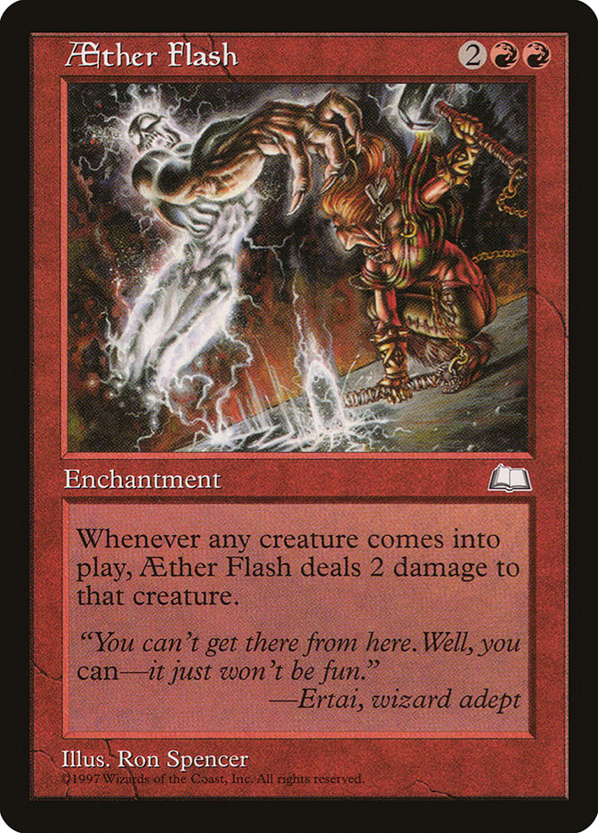 Aether Aether Flash | Weatherlight - Japanese | Star City Games