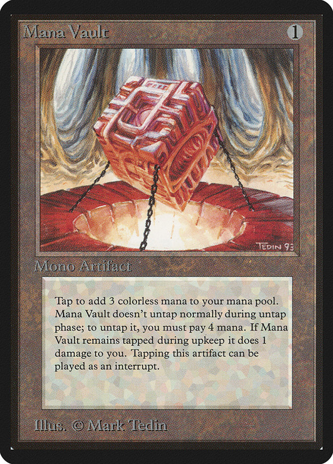 mtg 引退品　mana vaultなど　毎日100円値下げ Mana Vault | 4th Edition - Alternate | Star City Games