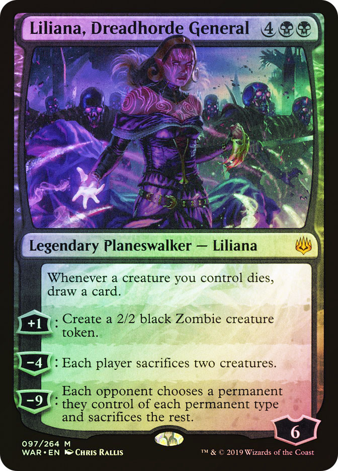 Liliana, Dreadhorde General | War of the Spark | Star City Games