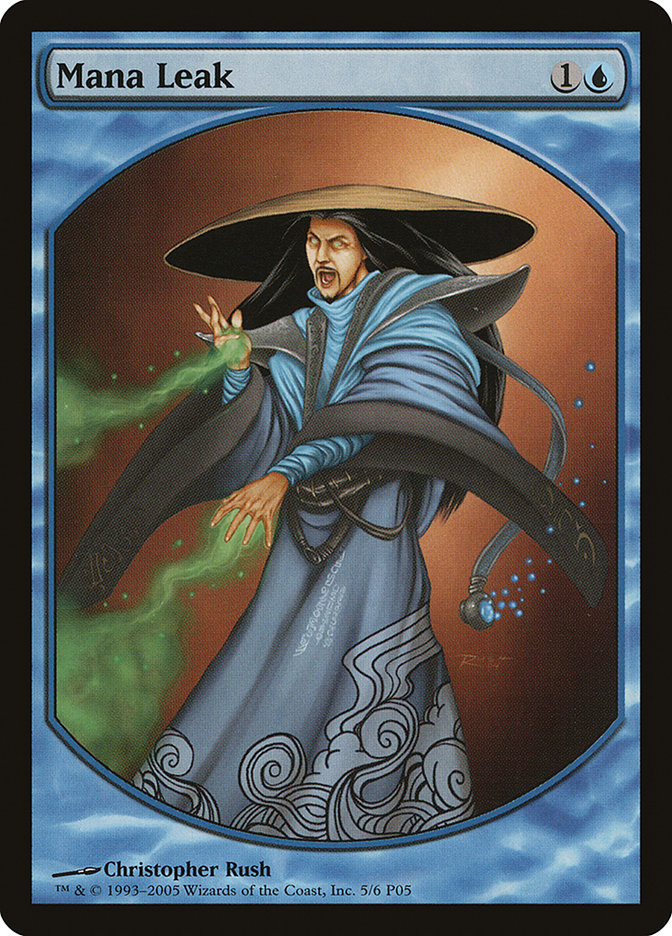 マナ漏出/Mana Leak(アリーナ)[DCI] プロモ MTG Mana Leak (Player Rewards) | Promo | Star City Games