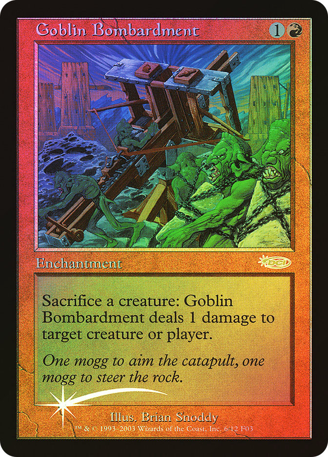 Goblin Bombardment (FNM) | Promo | Star City Games