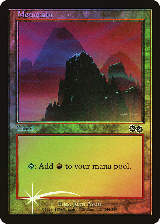 マジックザギャザリング　山　アリーナfoil1枚　jhon Avon Mountain (Arena) (Urza's Saga) | Promo | Star City Games