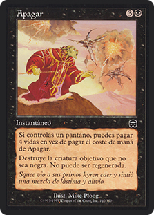 Snuff Out | Mercadian Masques - Spanish | Star City Games
