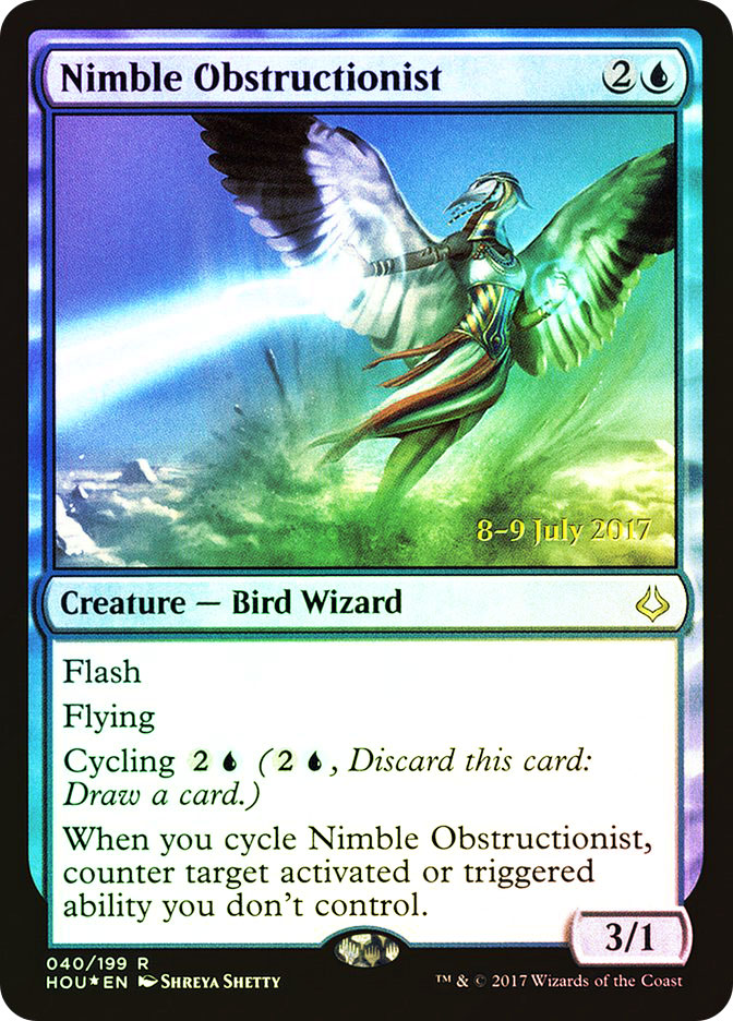 Nimble Obstructionist (Prerelease) (Hour of Devastation) | Promo