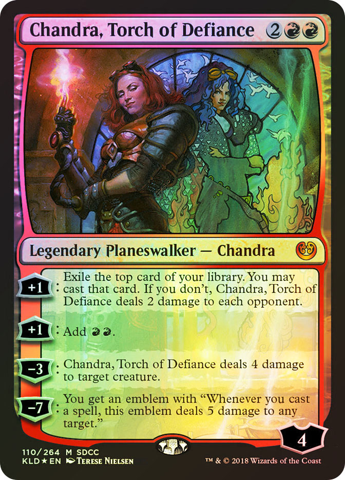 Chandra, Torch of Defiance (SDCC 2018) | Promo | Star City Games
