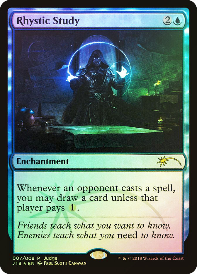 Rhystic Study (Judge) | Promo: General | Star City Games