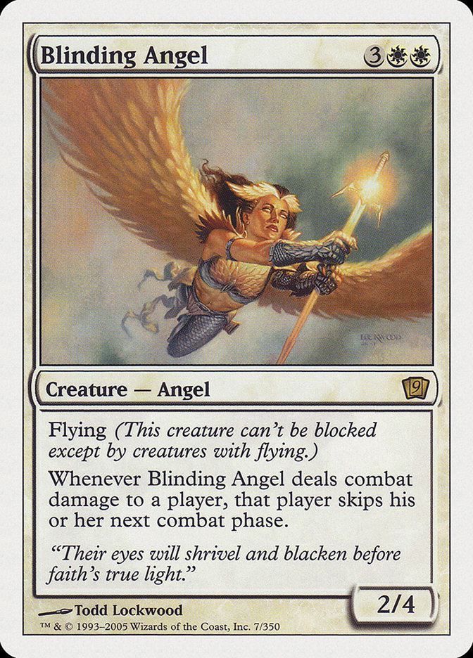 【PSA9】　まばゆい天使 / Blinding Angel Blinding Angel | Nemesis - Japanese | Star City Games