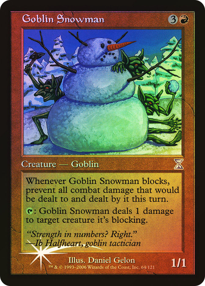 Goblin Snowman | Time Spiral - Timeshifted | Star City Games