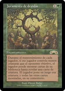 ドルイドの誓い Oath of Druids プロモ Foil 継ぎ有り ドルイドの誓い/Oath of Druids》[C16] 緑R | 日本最大級 MTG通販