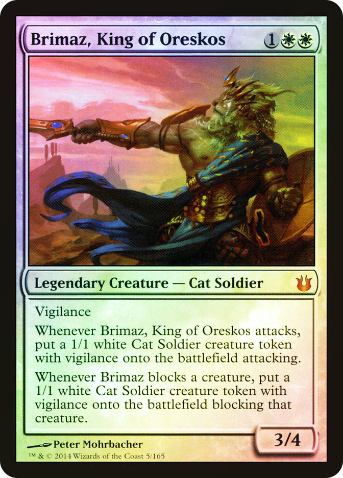 Brimaz, King of Oreskos | Born of the Gods | Star City Games Brimaz, King of Oreskos | Born of the Gods | Star City Games