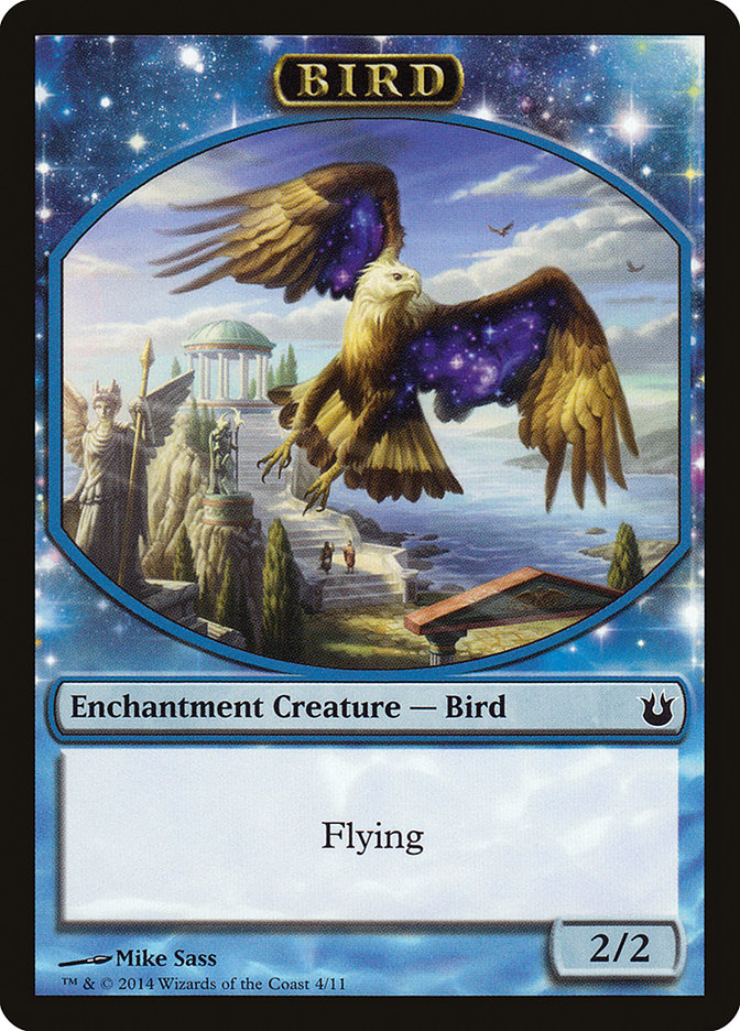 {Bird Token} (Blue) | Born of the Gods | Star City Games