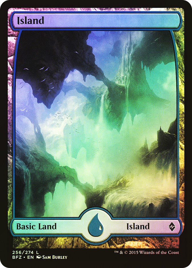 Island (#256) (Full Art) | Battle for Zendikar | Star City Games