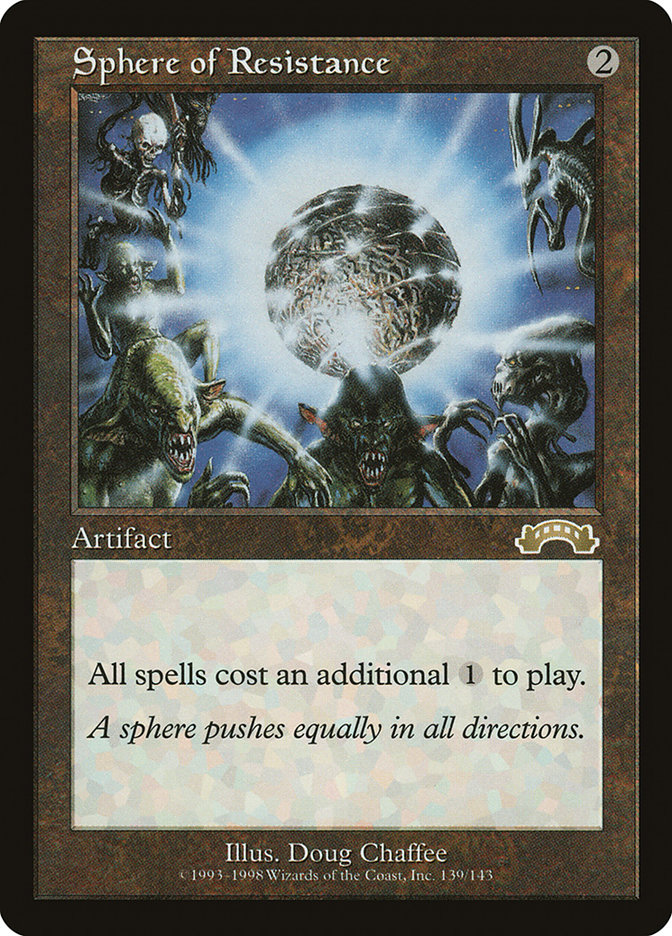 MTG Sphere of Resistance 4枚セット Sphere of Resistance | Exodus | Star City Games