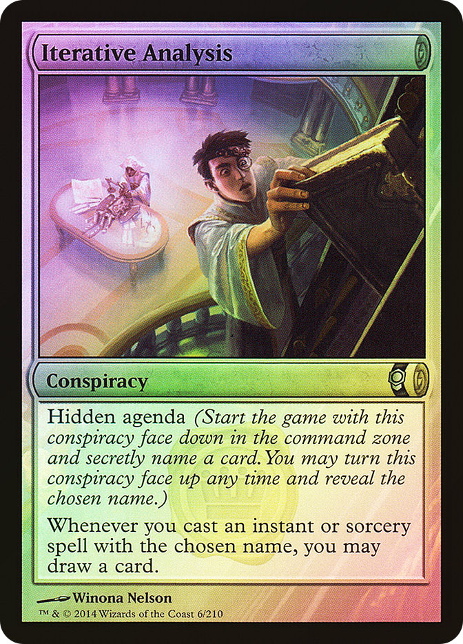 mtg card analysis Iterative Analysis