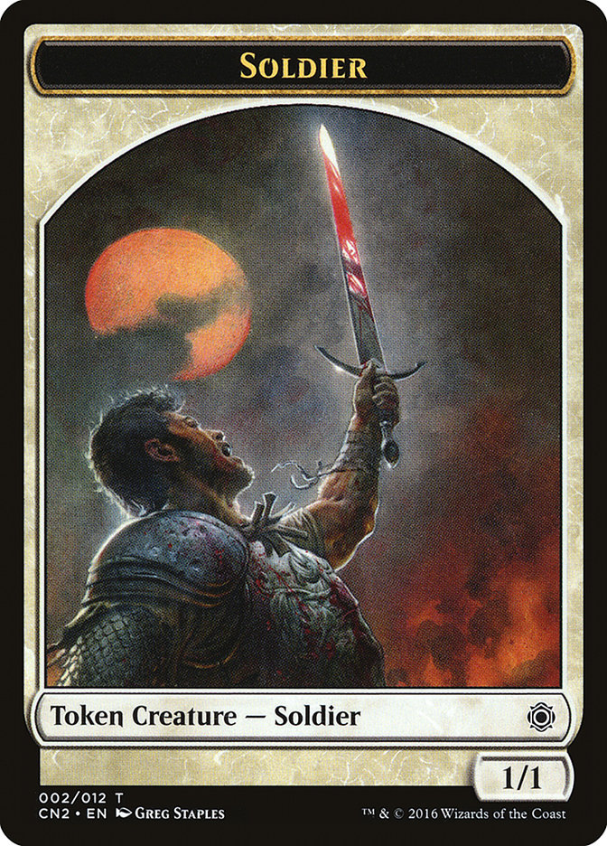 Soldier Token} | Conspiracy: Take the Crown | Star City Games