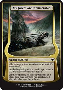 My Forces Are Innumerable | Archenemy: Nicol Bolas - Schemes 