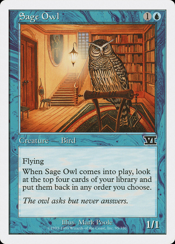 owl cards mtg Bird Token (set of 2) Snowy Edition Pair with Prismatic Defender Holographic Card Sleeves or Perfect Fits for an extra Card Name: Owl, Type: Creature,