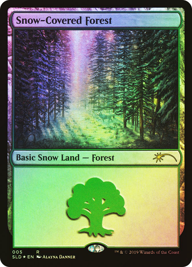 Snow-Covered Forest (Secret Lair) (#005) | Promo: General