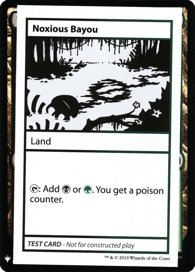 Noxious Bayou | Mystery Booster - Test Cards (Symbol) | Star City Games