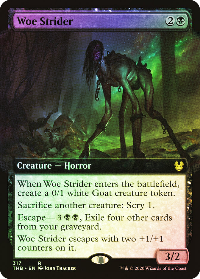 Woe Strider (Extended Art) | Theros Beyond Death - Variants