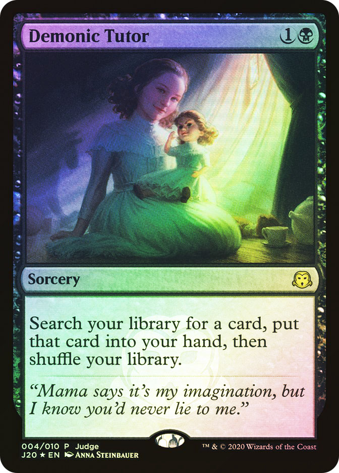 Demonic Tutor (Judge) (2020) | Promo | Star City Games