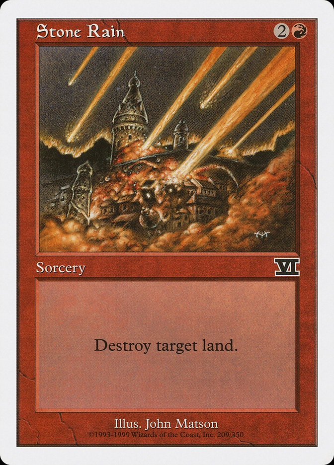 Stone Rain | 6th Edition | Star City Games