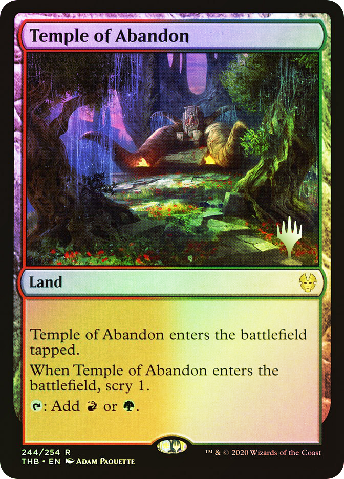 Temple of Abandon (Promo Pack) (Theros Beyond Death) | Promo
