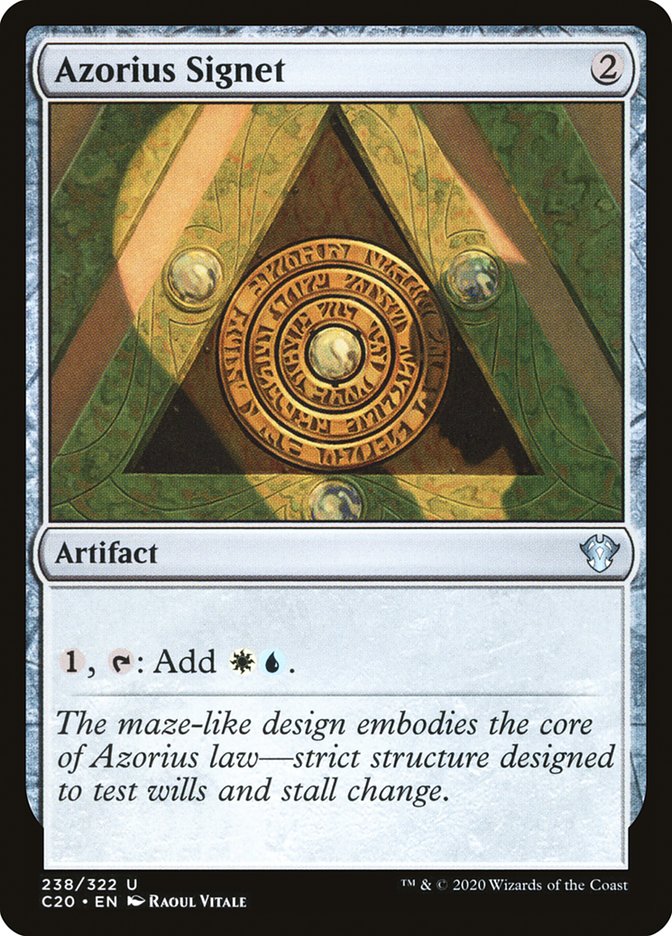アゾリウスの印鑑　Azorius Signet　PSA10 ノンfoil AzoriusSignet__36143.