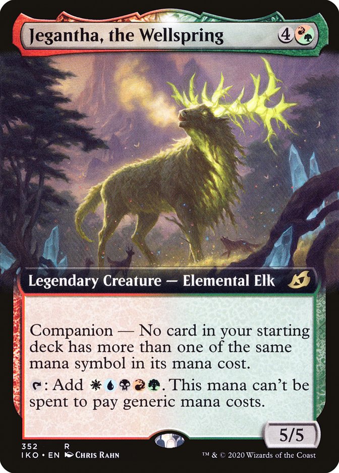 マジック：ザ・ギャザリング Iegantah, the Wellspring 489/500 Jegantha, the Wellspring (Extended Art) | Ikoria: Lair of