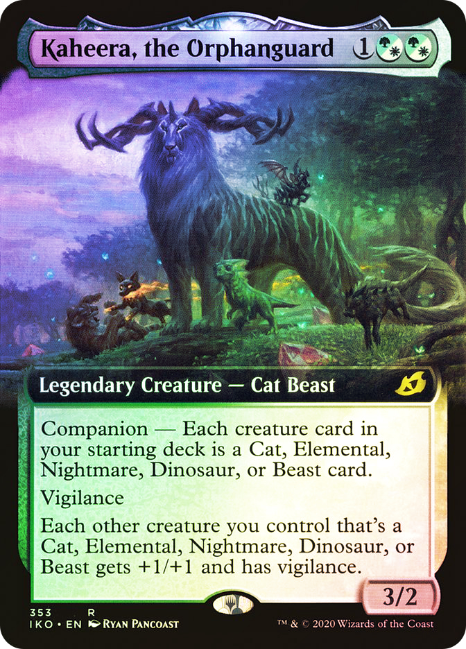 MTG 孤児護り、カヒーラ Foil ロシア語 英)孤児護り、カヒーラ / Kaheera, the Orphanguard【MUL