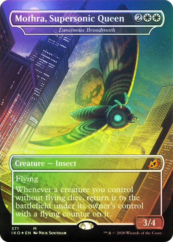 Luminous Broodmoth (Mothra, Supersonic Queen) (Godzilla Series) | Ikoria:  Lair of Behemoths | Star City Games