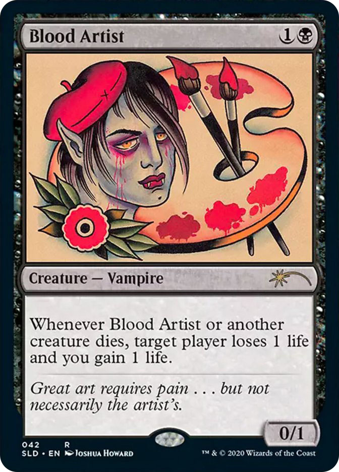 【サイン付】血の芸術家/Blood Artist プレイマット BloodArtist__56322.1656089864.