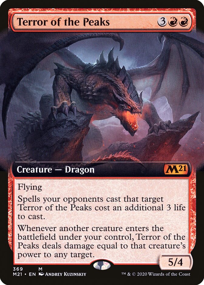 MTG 双炎の暴君 4枚 拡張foil 峰の恐怖 4枚 foil 拡張 プロモ 峰の恐怖 (Terror of the Peaks) · Outlaws of Thunder Junction (OTJ
