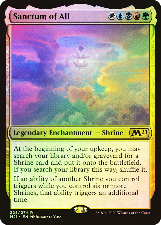 shrine card mtg Shrine of Burning Rage [New Phyrexia] main image 1