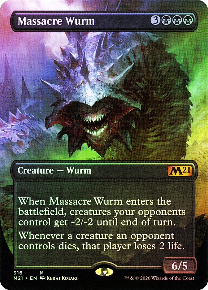 Massacre Wurm | Core Set 2021 | Star City Games
