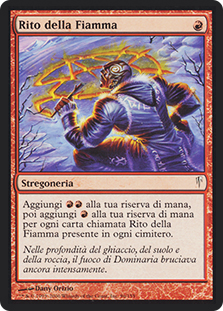 MTG/炎の儀式/Rite of Flame(SS3)Foil×4 Rite of Flame | Coldsnap - Italian | Star City Games