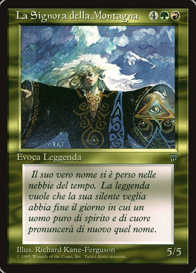 The Lady of the Mountain | Legends - Italian | Star City Games